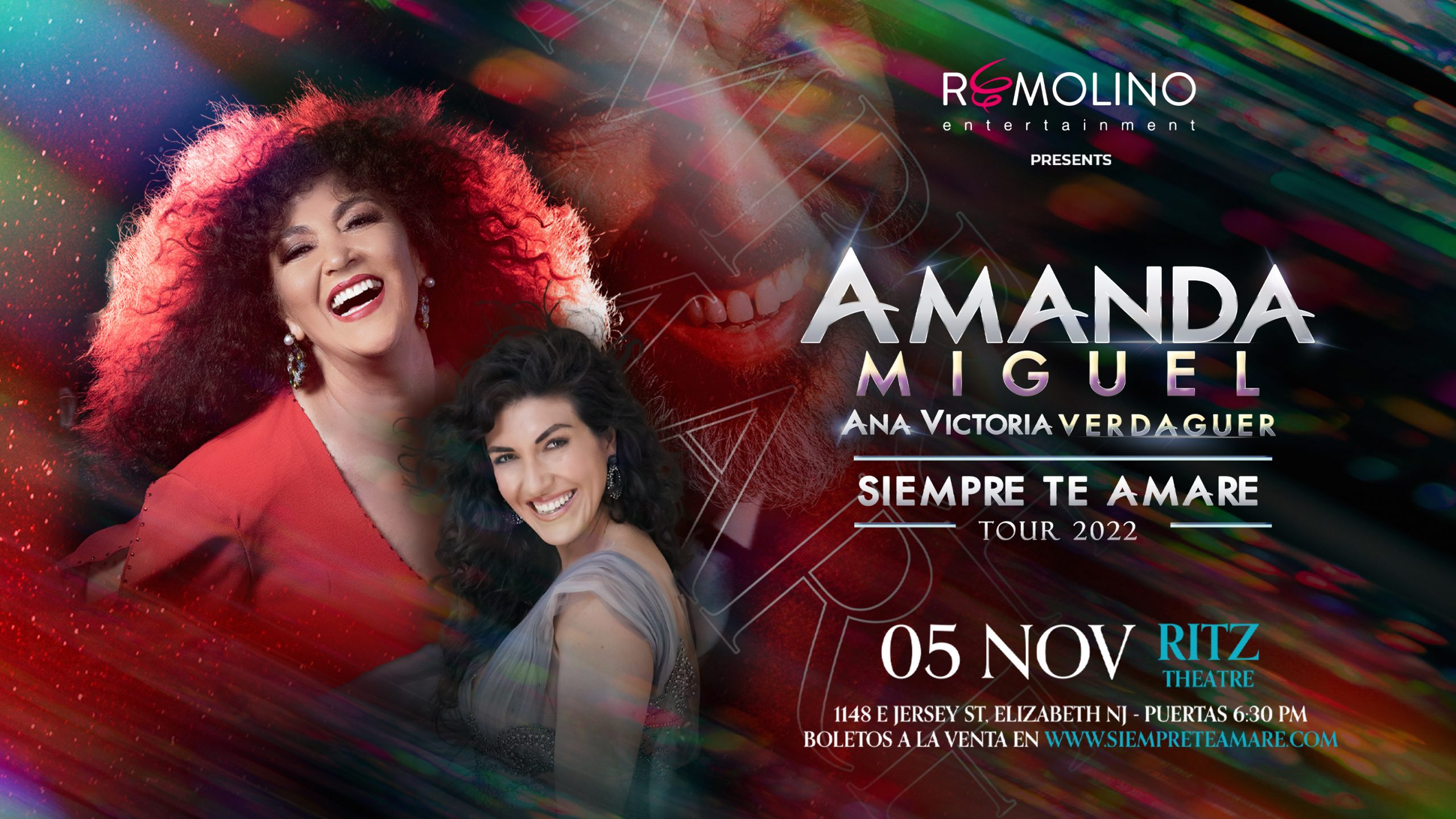 Amanda Miguel Y Ana Victoria ‘Siempre Te Amare’ Tour 2022 Ok Media