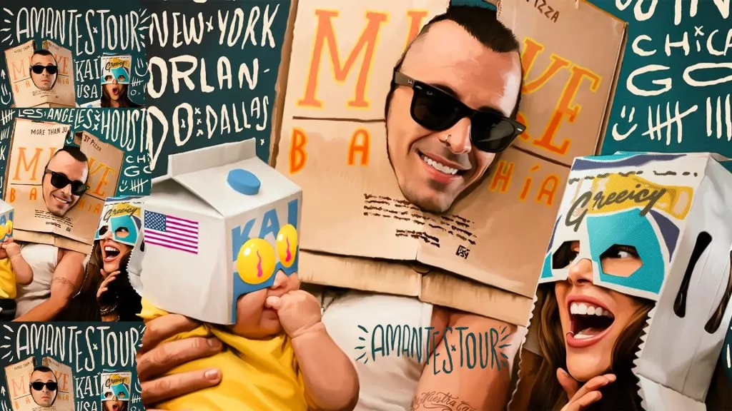 Greeicy y Mike Bahía