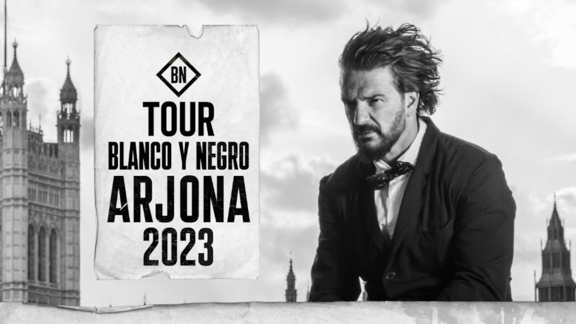 Ricardo Arjona Tour 2023 ‘Blanco y Negro Volver’