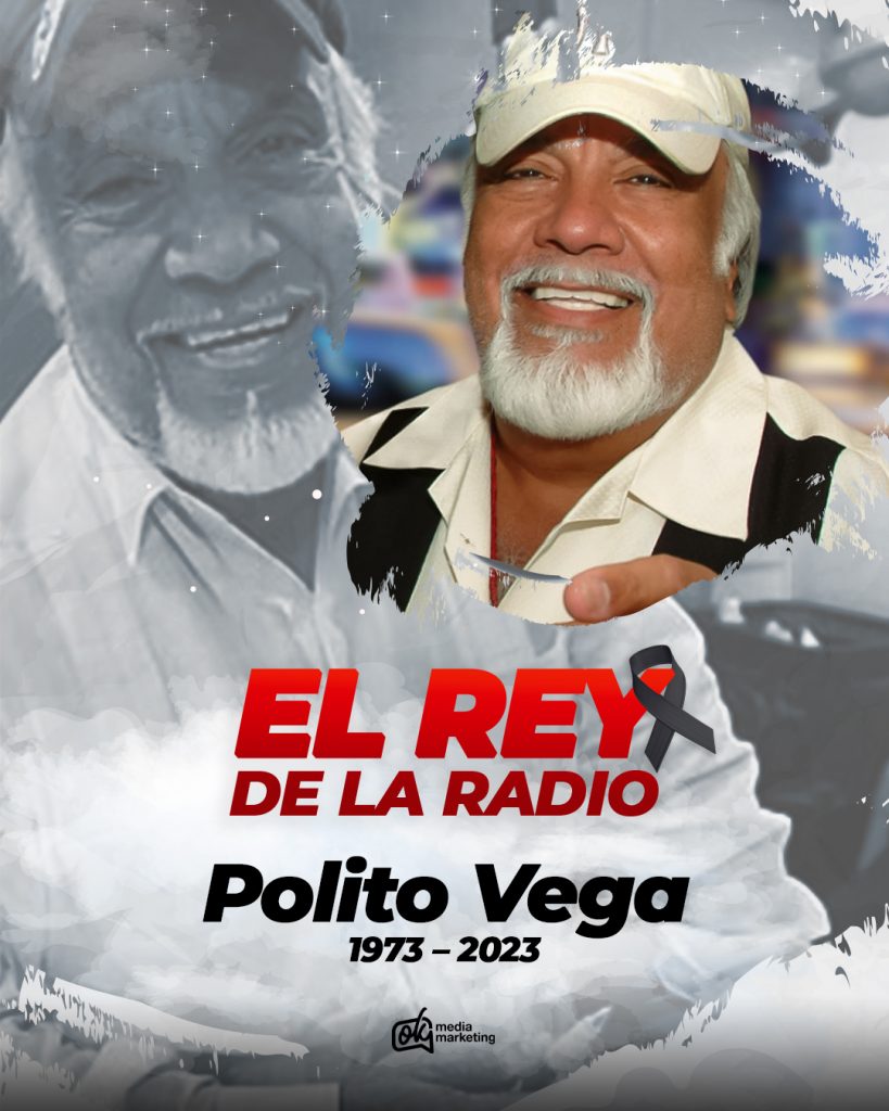 Falleció'El Rey de la Radio’ de New York Polito Vega a sus 84 años.