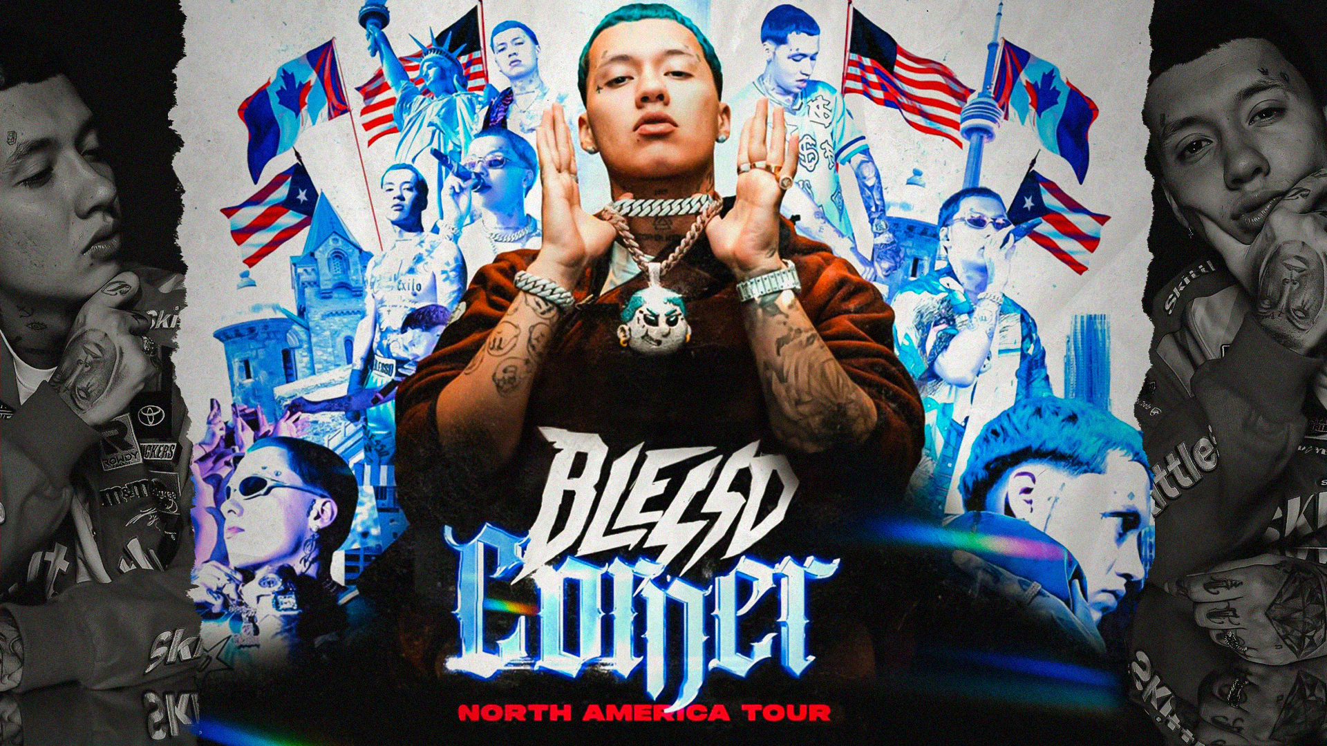 Blessd Tour 2023 Corner North America