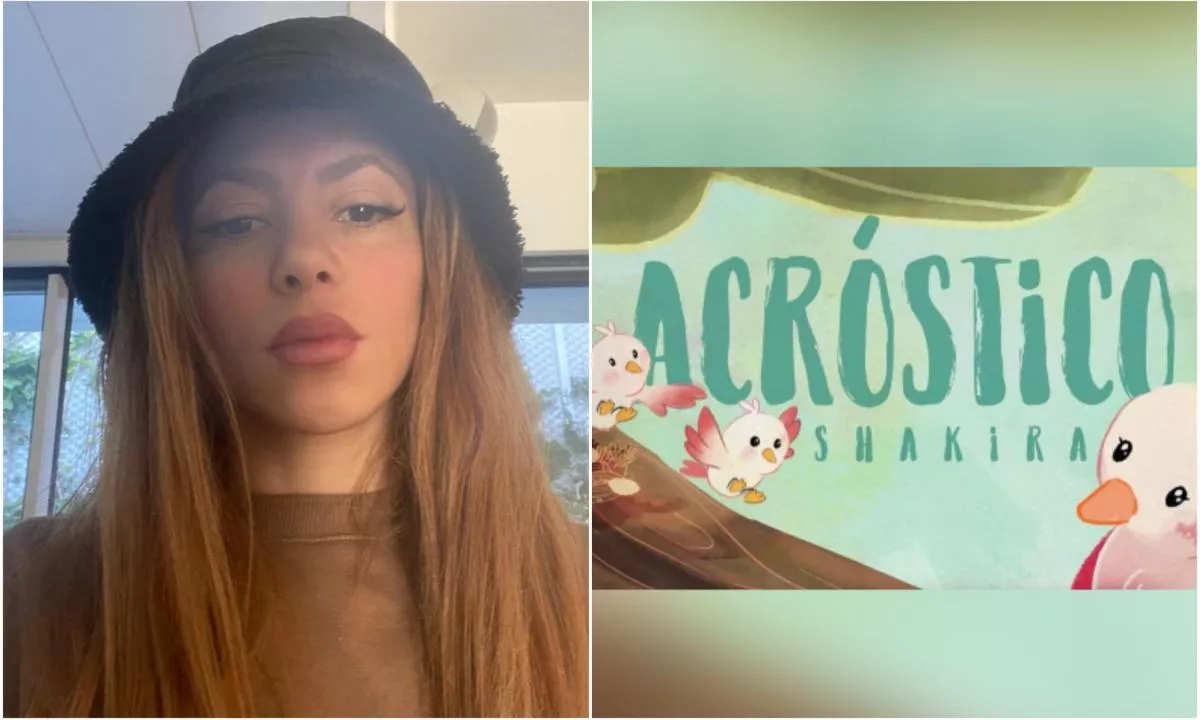 Shakira - Acróstico (Official Lyric Video)