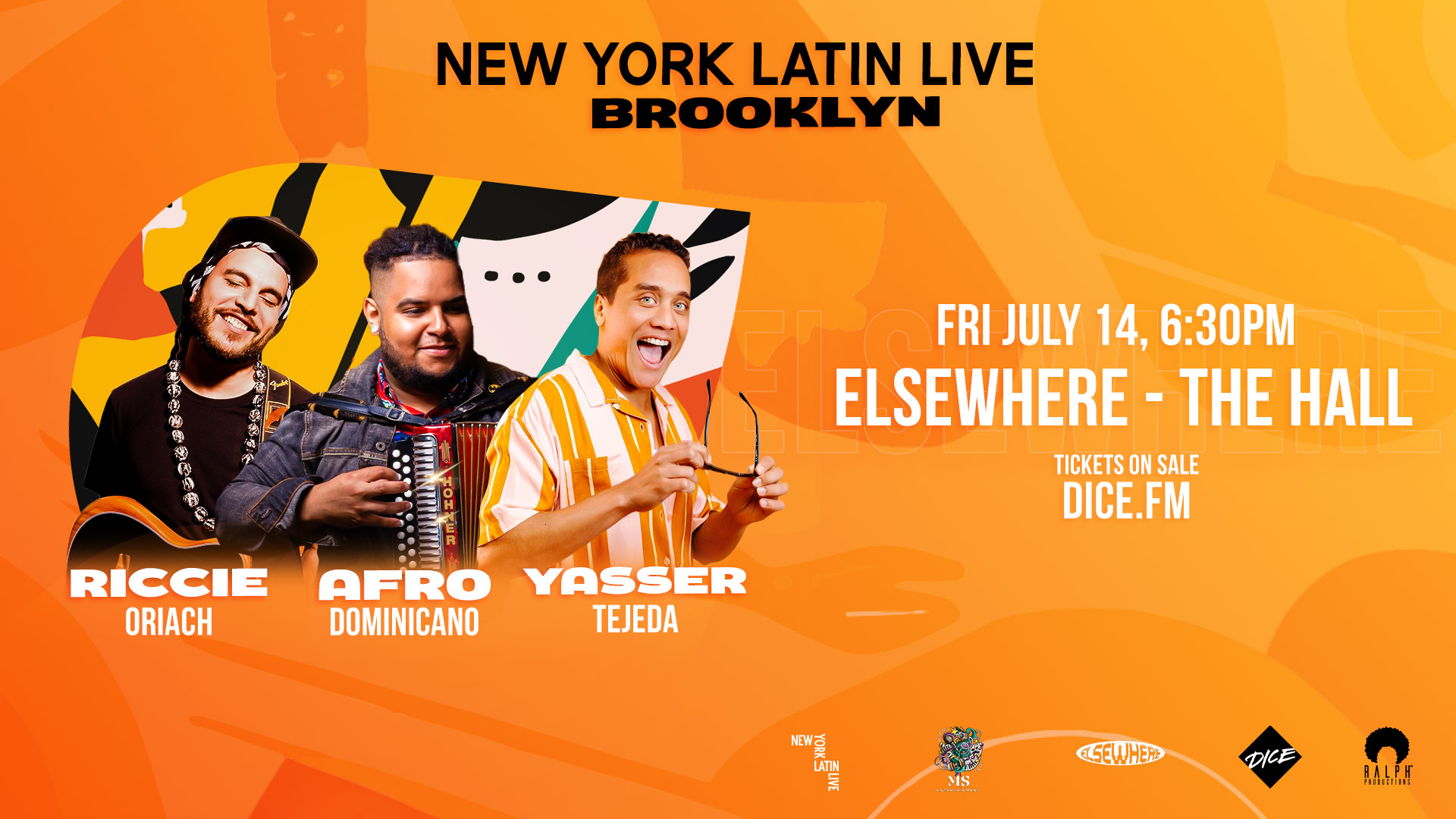 New York Latin Live 2023: Afro Dominicano, Yesser TejAda y Riccie Oriach
