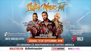Latin Music Fest Long Island 2023: Luis Miguel del Amargue, Ala Jaza y muchos más