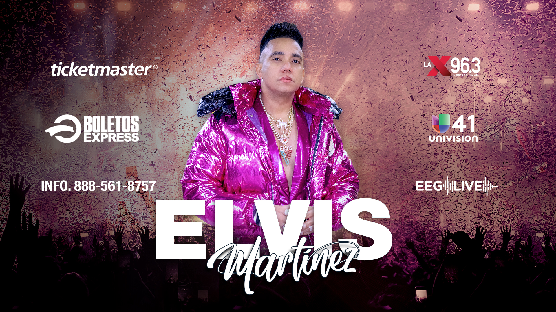 Concierto de Elvis Martinez 2023 en Long Island