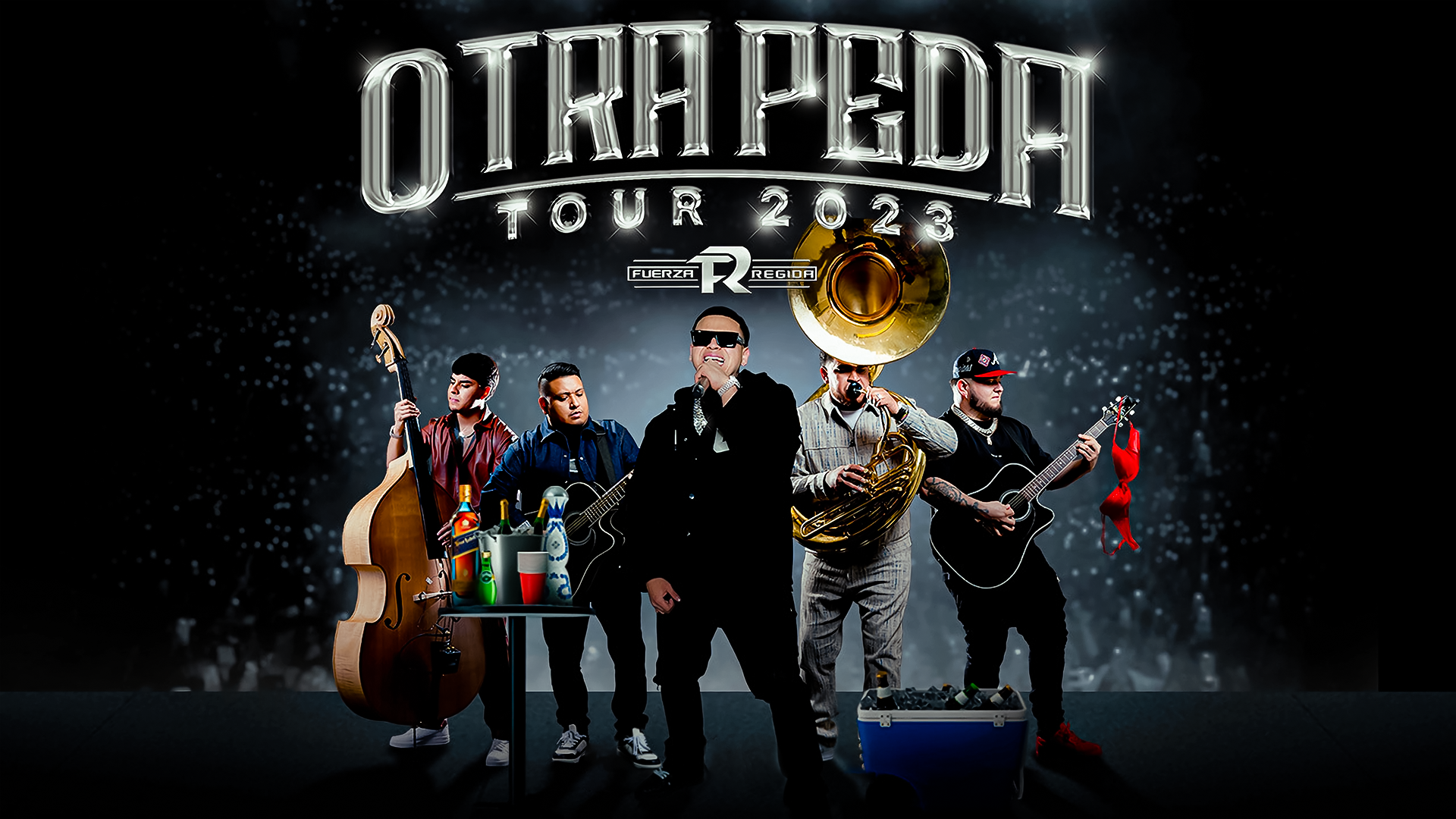 Tickets Para Fuerza Regida Tour 2023 ‘Otra Peda’ OKM
