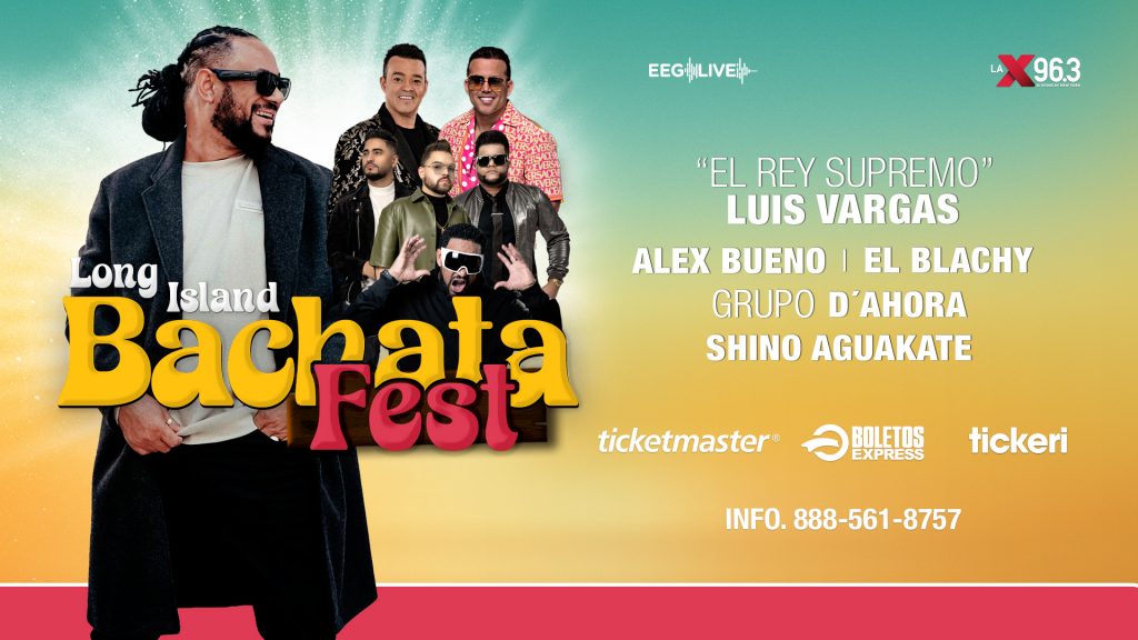 Long Island Bachata Fest 2024 con Luis Vargas, Alex Bueno y más