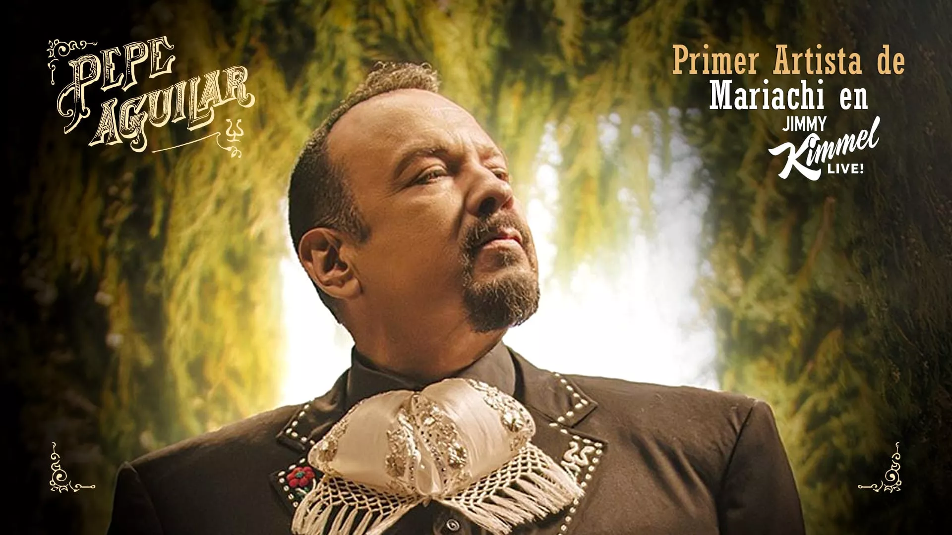 Las Canciones de Pepe Aguilar Llegaron Hasta el ‘Jimmy Kimmel Live’