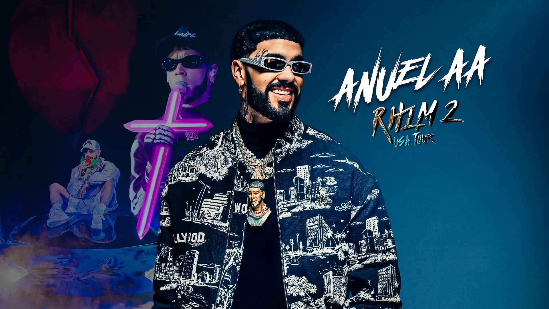Anuel AA Tour 2025 USA 'Real Hasta La Muerte 2'