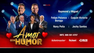 Comedy Show: Amor con Humor con Raymond y Miguel, Cuquín Victoria y más