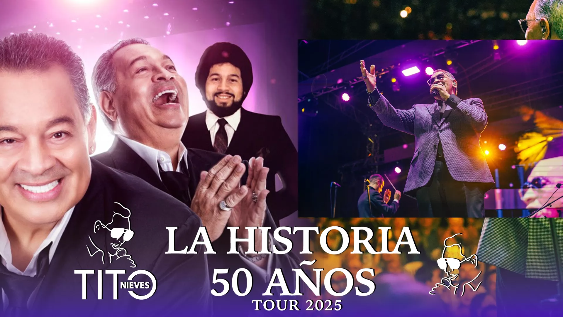 Tito Nieves Tour 2025: Celebrando 50 Años de Salsa con un Regreso Inolvidable
