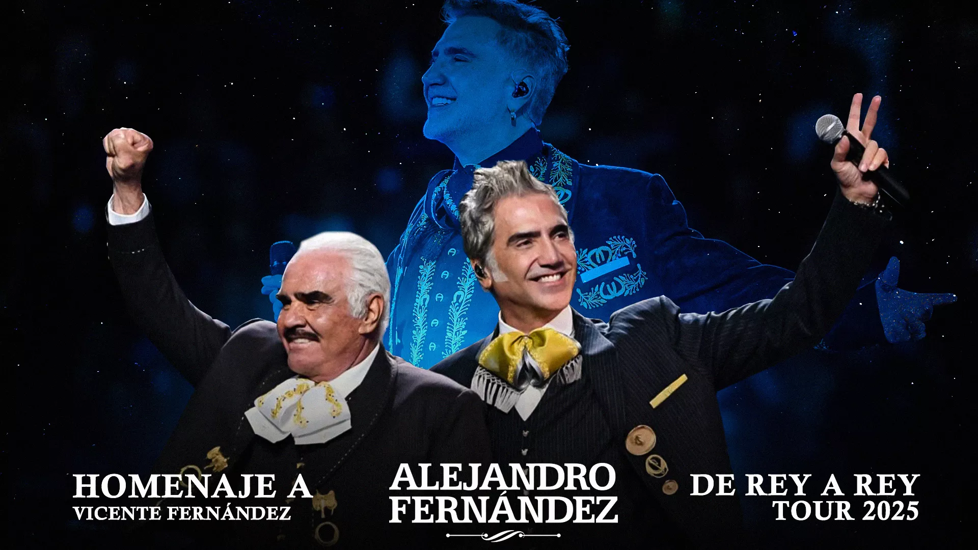 Alejandro Fernández Tour 2025: Rinde Homenaje a Vicente Fernández