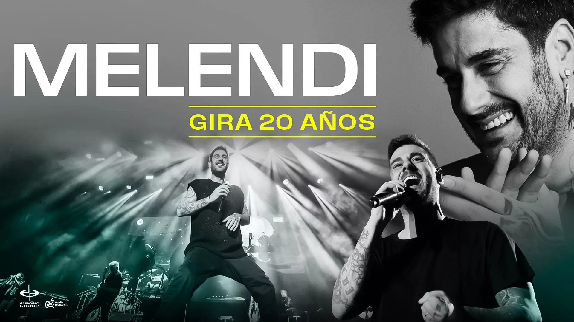 Melendi Tour 2025 USA ’20 Años’ Melendi Tour 2025 USA '20 Años'