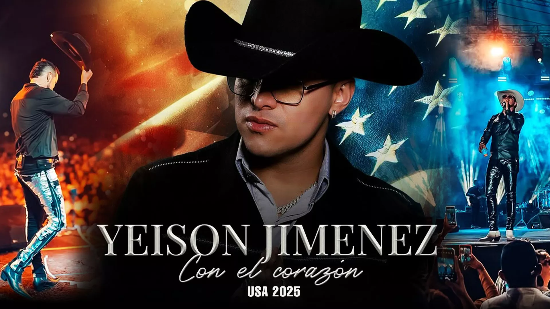Yeison Jiménez Tour 2025 USA 'Con El Corazón'