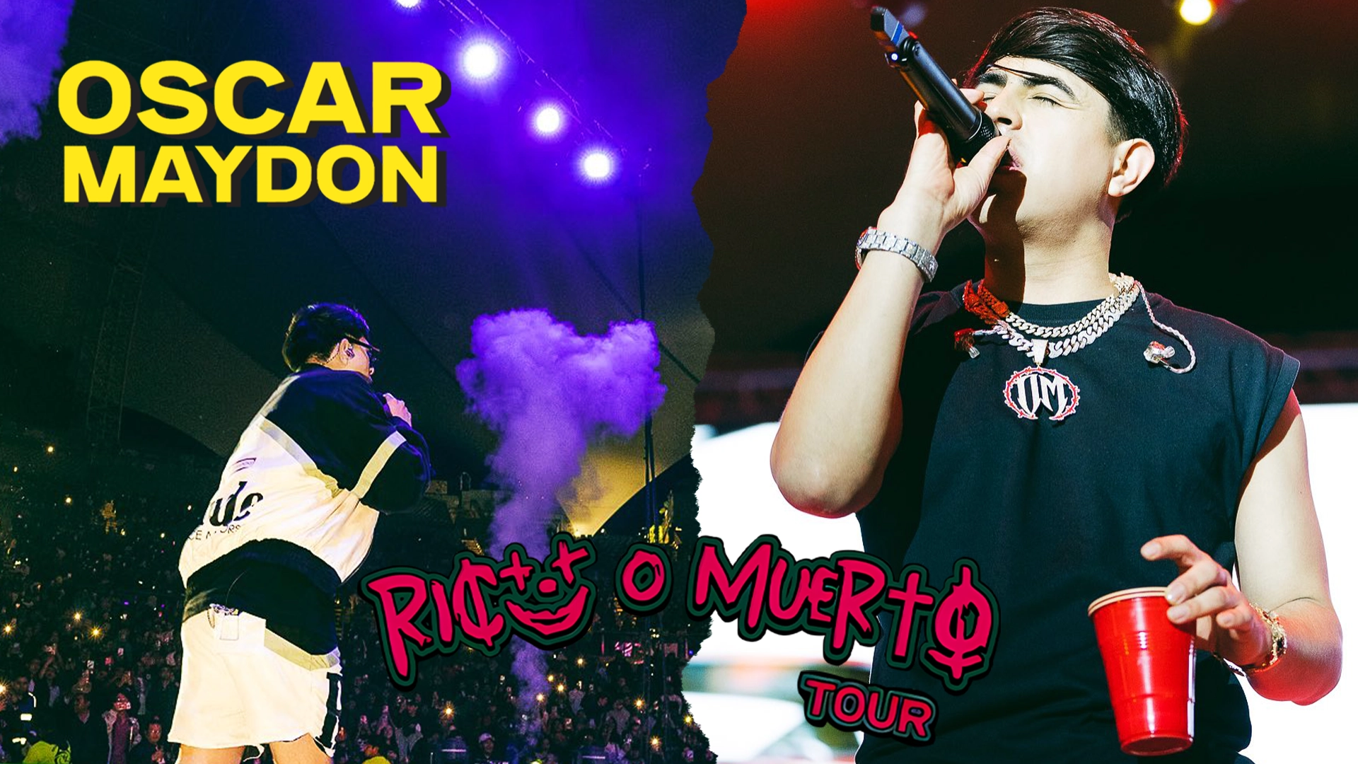Óscar Maydon tour: México llegó a USA con su gira Rico o Muerto