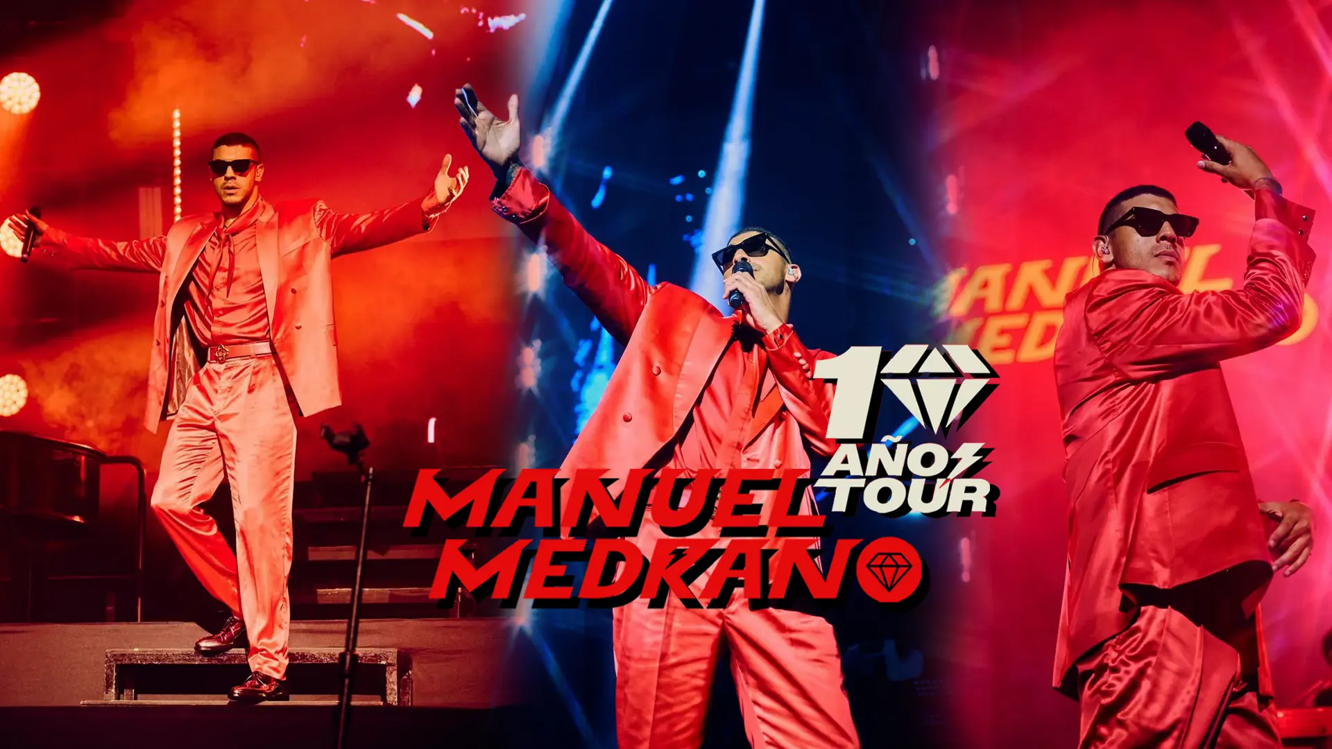Manuel Medrano Tour 2025 USA '10 Años'