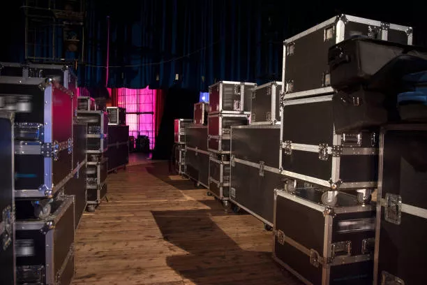 El equipo que hace posible una gira musical