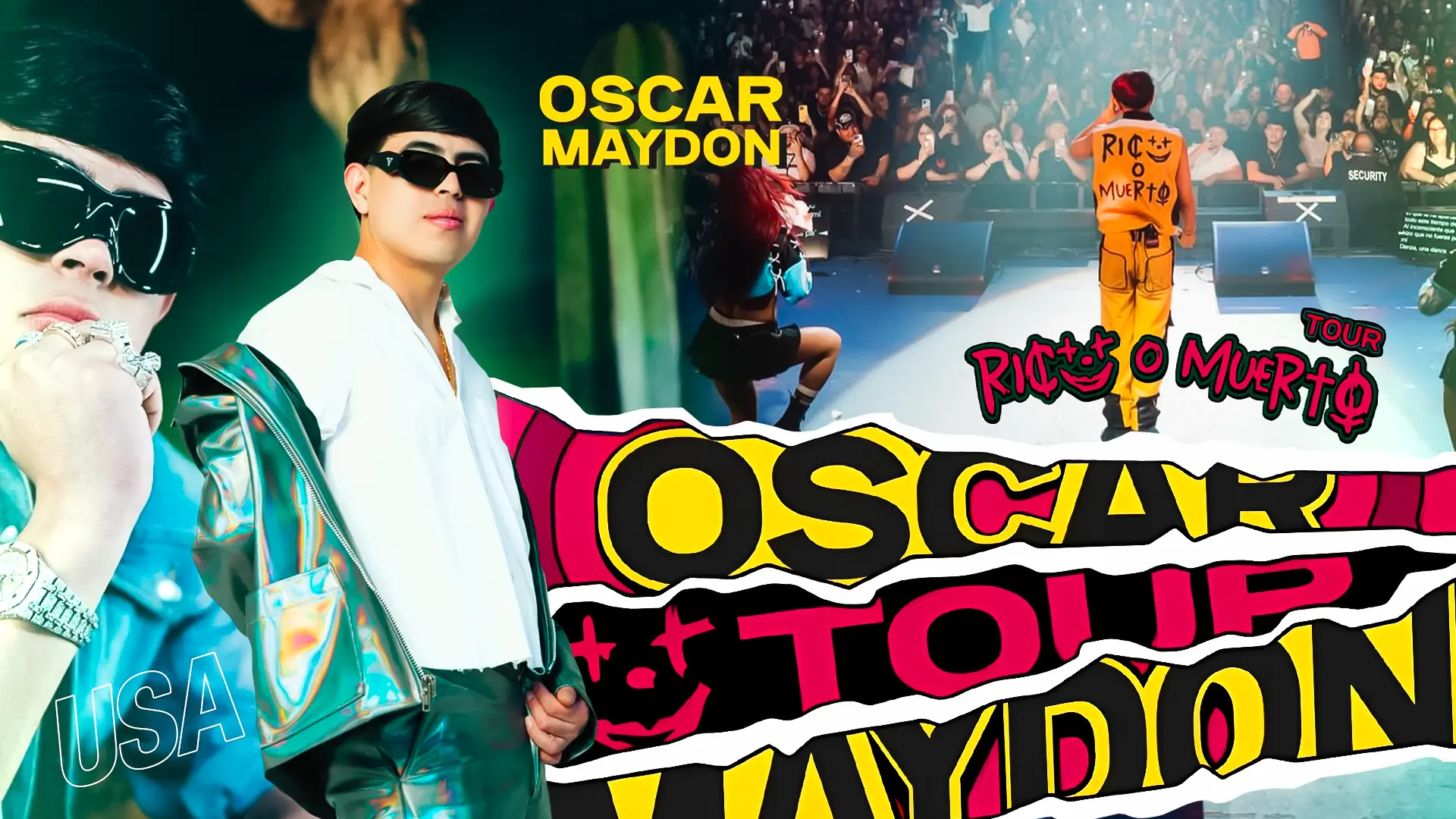Oscar Maydon Tour USA 'Rico o Muerto'
