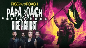 Papa Roach Tour 2025 USA 'Rise of the Roach'