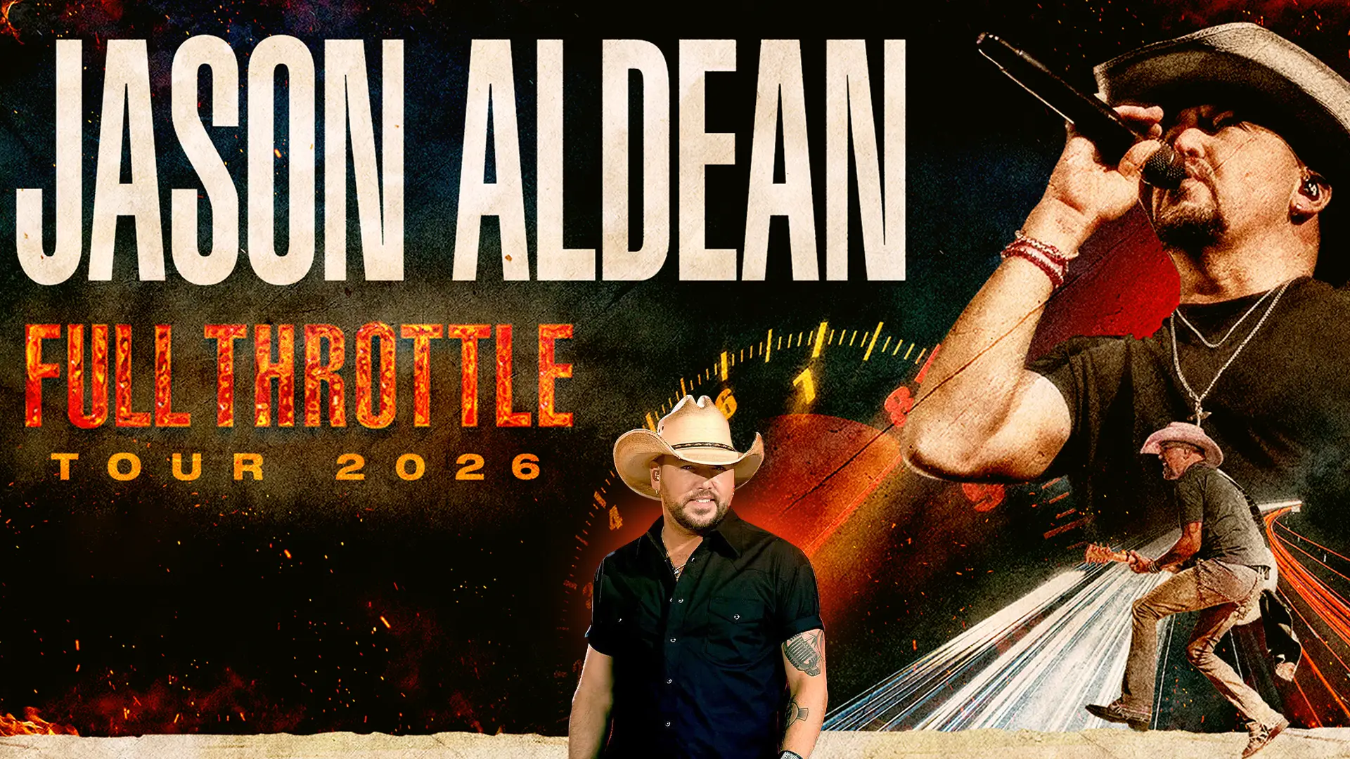 Jason Aldean Tour USA 'Full Throttle'