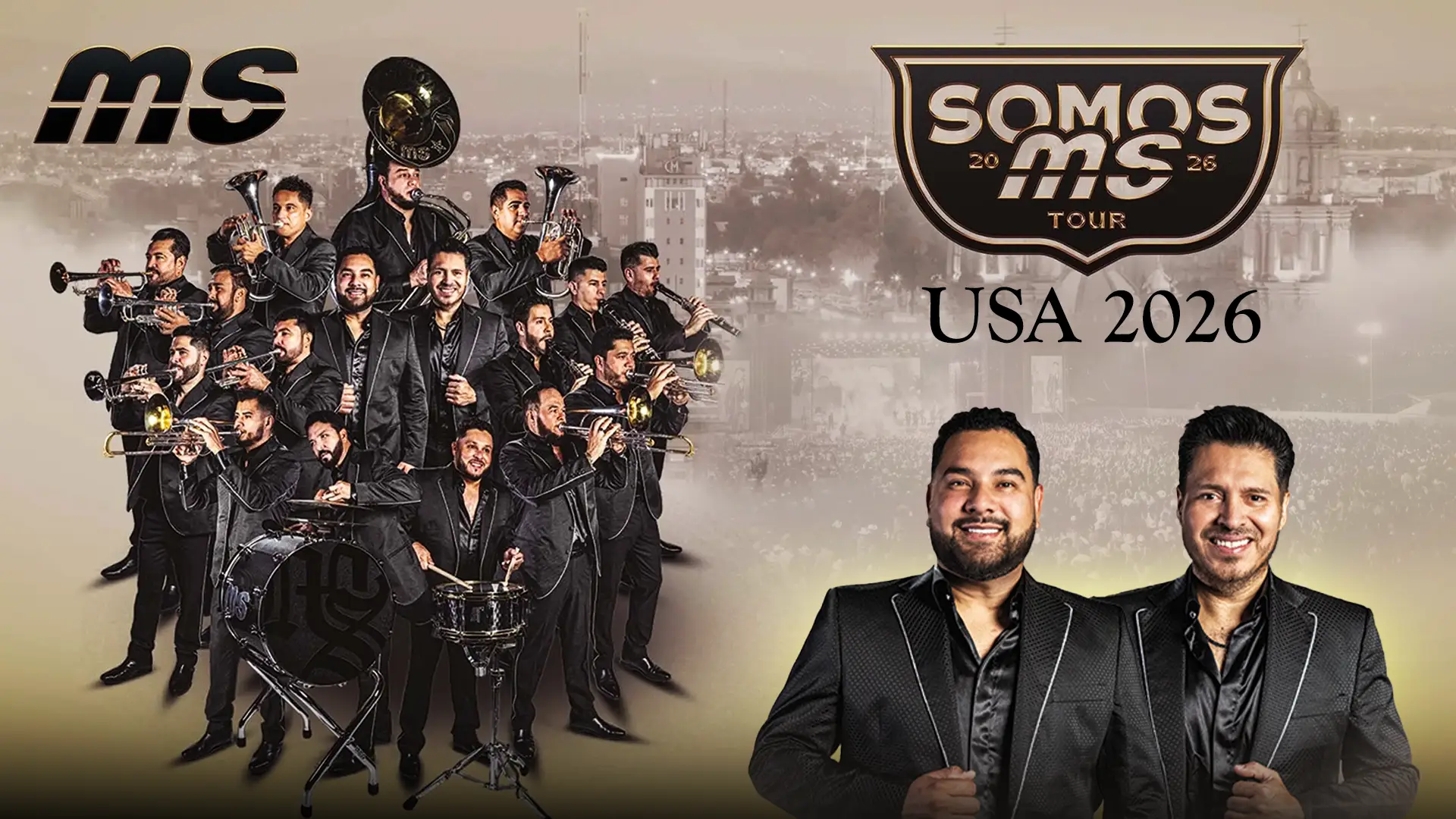 Banda MS Tour 2026 USA: Fechas, Ciudades y Tickets Oficiales