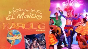 Karol G Tour en USA 2026 Viajando por el Mundo - Tropitour de la Bichota